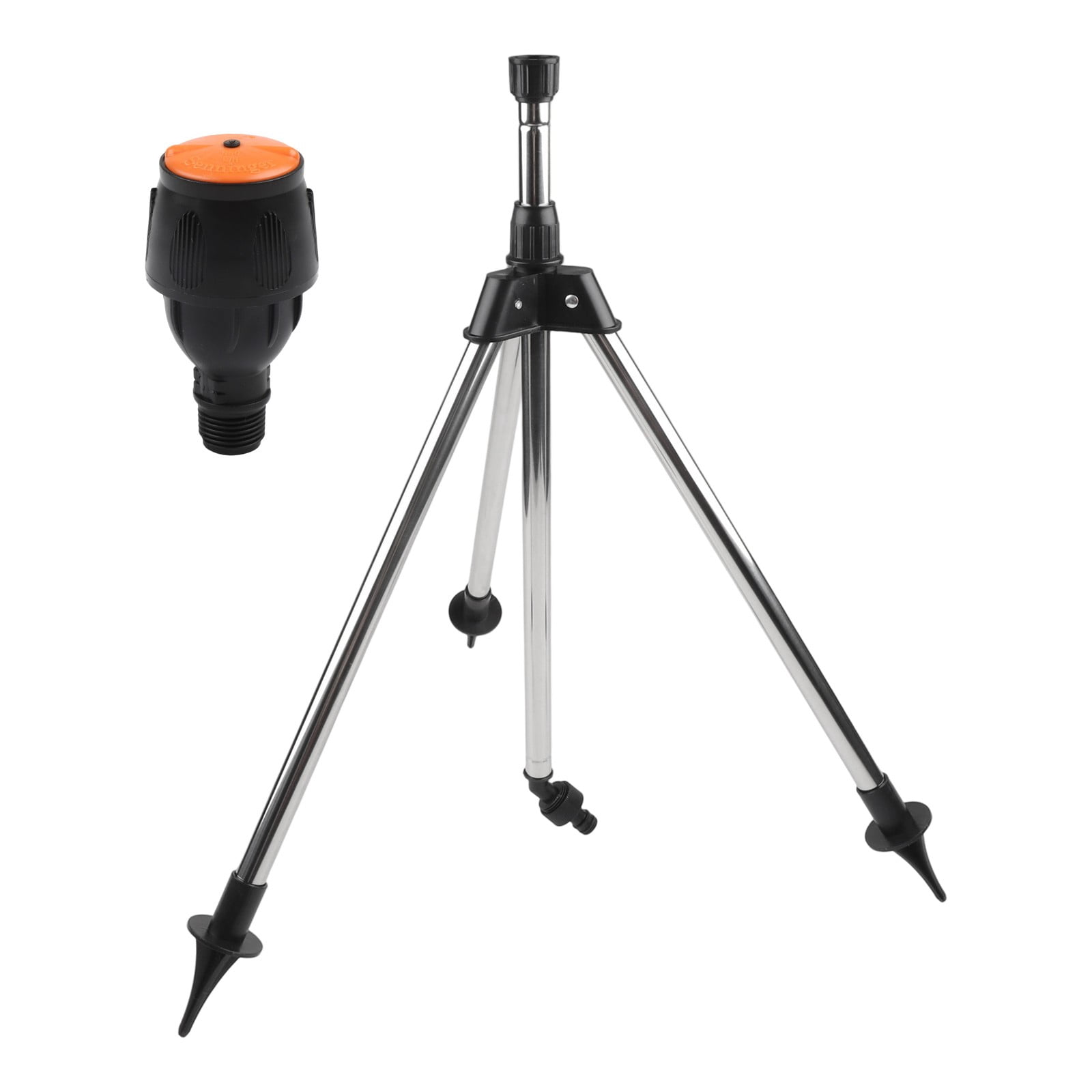 Rotating Tripod Sprinkler Stainless Steel Garden Automatic Rotary Irrigation