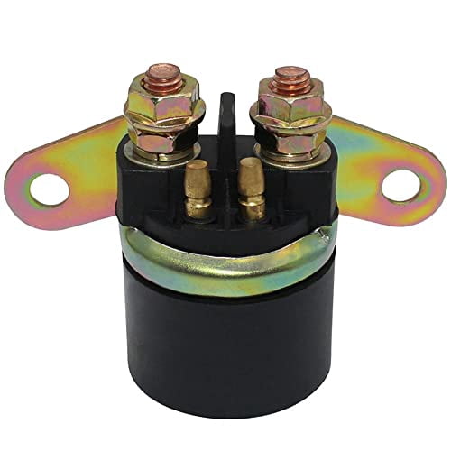 Solenoid Electric Relay Motorcycle Starter Relay Solenoid Switch Compatible with Suzuki GS 1150 GS1150 GN125 GN 125 GS300 GSF 400 GSF400 GS500 GSX600 GSX 600 LS650