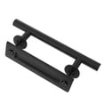 thumbnail image 4 of Minkissy 1Set Black Simple Design Garage Door Handle Durable Use Easy to Install, 4 of 8