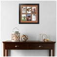 thumbnail image 2 of ArtToFrames Collage Photo Picture Frame with 6 - 3x5 Openings, Framed in Black with Red Orange and Black Mats (CDM-3926-151), 2 of 8