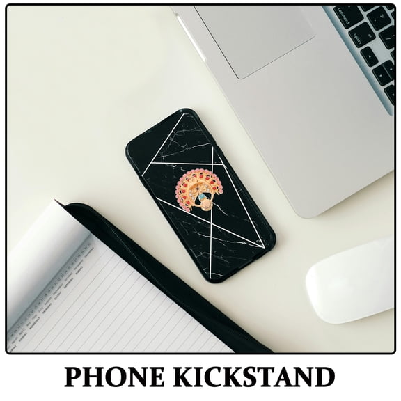 Dayesque Phone Kickstand and Grip Holder, Secure Cell Phone Stand Accessory Compatible with Most Smartphones