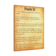 thumbnail image 2 of Scripture Walls Psalm 23 Chapter Gold Bible Canvas Christian Wall Art Ready to Hang Unframed, 2 of 7