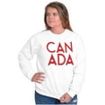 thumbnail image 4 of Canada Maple Leaf Flag Patriotic Sweatshirt for Men or Women Brisco Brands S, 4 of 5