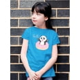 thumbnail image 2 of Greeting Panda In Donut T-Shirt Juniors -Image by Shutterstock,  x-Large, 2 of 4