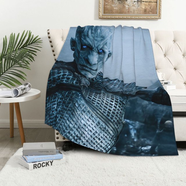 Manta polar de Juego de Tronos, manta súper suave y acogedora, manta de franela ligera y peluda, manta cálida de felpa para sofá, cama, 40 x 60 pulgadas