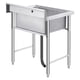 thumbnail image 1 of Fregadero de Acero Inoxidable Gaomon, Fregadero Comercial para Cocina y Uso General, Cuenca Simple con Soporte, 1 of 9