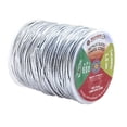 thumbnail image 2 of Mandala Crafts Metallic Cord Tinsel String Rope for Ornament Hanging, Decorating, Gift Wrapping, Crafting; Elastic 1.5mm 109 Yards, Silver, 2 of 4