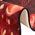 thumbnail image 6 of SKYSONIC 2'X6' Romantic Red Hearts Runner Rug with Rubber Backing, Valentines Day Non Slip Entryway Rug Runner Washable Soft Area Rug Carpet for Hallway Bedroom Kitchen Decor, 6 of 6