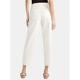 thumbnail image 3 of Time and Tru Women's High Rise Barrel Jeans, 26.5" Inseam, Sizes 0-22, 3 of 5