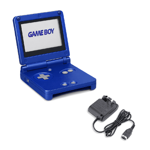 Restored Nintendo Game boy Advance SP GBA SP Gaming Console, Cobalt Blue (Refurbished)