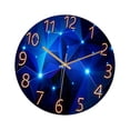 thumbnail image 3 of 1 reloj de pared de cristal., 3 of 3