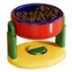 thumbnail image 1 of Cuenco elevable for mascotas con ventosa, plato de comida y agua de altura ajustable for gatos y perros, 1 of 8