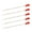 B, variant on 5 Pieces Glass Pipette Dropper Liquid Pipettes Glass Scale Graduated Dropper for Candy, Oil, Moulds, Craft Crafts