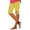 Yellow #807, variant on Bovemsi Yoga Pants For Women Quarter 2025 High Waisted Hollow Lightweight And Comfortable Solid Color Soft Casual Pajama Leggings Capri Leggings,L