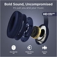 thumbnail image 4 of Hypergear Audífonos Bluetooth Stealth 2 ANC azul oscuro, 4 of 10