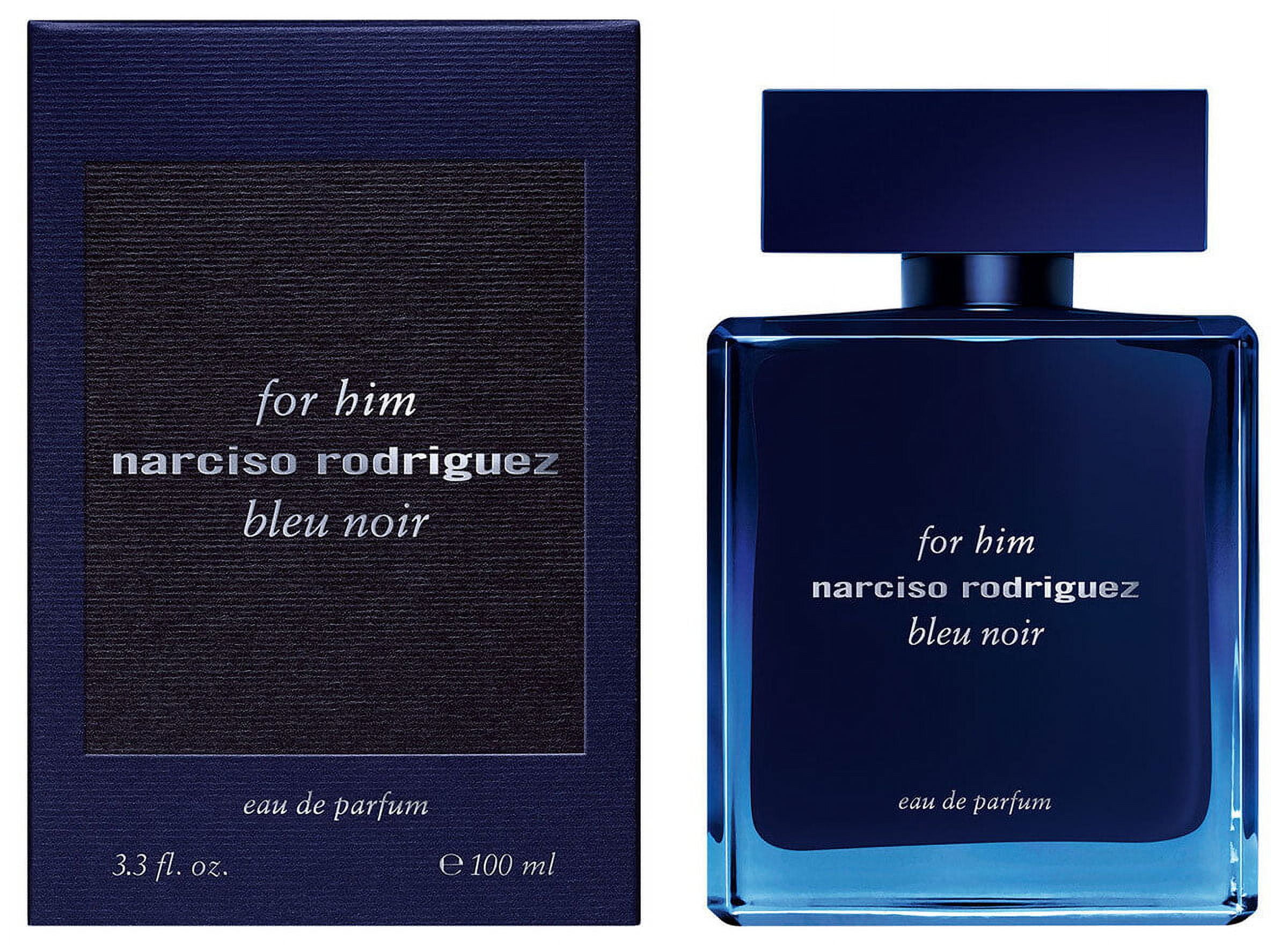 Narciso Rodriguez Bleu Noir Intense Perfume Spray for Men, 3.3 oz