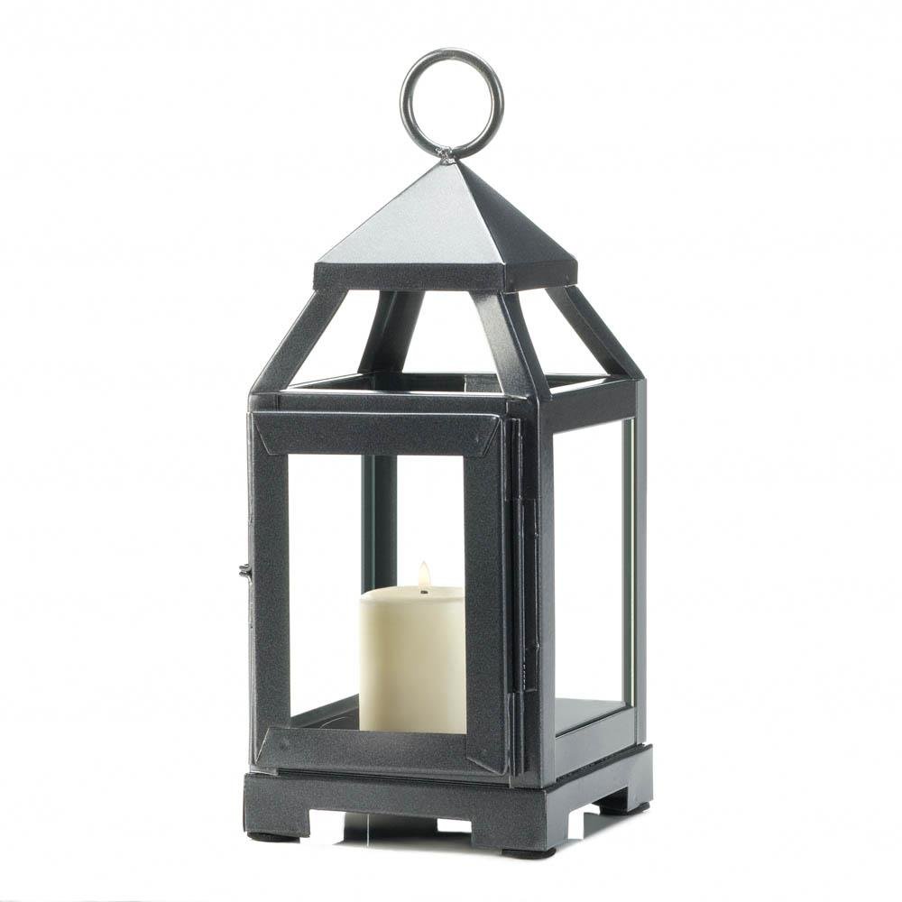 Decorative Lanterns For Candles, Patio Rustic Mini Metal Candle Lantern