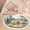 Color 2, variant on Washable Non Slip 4ft Round Rug, Cute Dragons Floral Fantasy Landscape Sunshine Butterflies Circle Area Rugs with Tassels Crawling Play Mat Nursery Carpet for Children Toddlers Bedroom