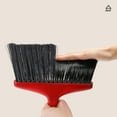thumbnail image 2 of Household Broom and Dustpan Set with, for Kitchen/Office/Bedroom/Hall/Garage (Black/Orange), 2 of 6