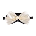 thumbnail image 2 of Bow Knot Eye Mask For Sleeping Blocking Out Light Relieving Eye Fatigued Sleep Protection Simulated Silk Eye Mask, 2 of 6