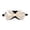 Black, variant on Bow Knot Eye Mask For Sleeping Light Blocking Sleep Mask Simulated Silk Fabric Green 1 Count