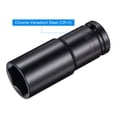thumbnail image 5 of Uxcell 1/2" Drive by 23mm Deep Impact Socket, Heat-Treated CR-V Steel 3.15" Length, 6-Point Metric Sizes 2 Pack, 5 of 5