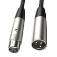 thumbnail image 2 of Milaget XLR Cable Balanced Microphone Cord 3 Pin Mic Cable for Speaker System Mixer 0.3m, 2 of 3