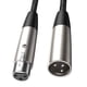 thumbnail image 2 of Cable XLR flexible, cable balanceado de nailon trenzado para sistema de altavoces. 03 m, 2 of 3