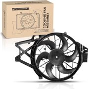 A-Premium Engine Radiator Cooling Fan Assembly with Shroud Compatible with Ford Mustang 1999-2004, 3.8L 3.9L, Replace# 1R3Z8C607CA, 3R3Z8C607A