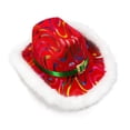 thumbnail image 4 of Christmas Western Cowboy Hat With Festive Pattern Design For Stage Party Casual Wear, 4 of 4