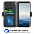 thumbnail image 2 of Mobile Phone Cover for Samsung Galaxy S6edge Plus, Stand Function And Card Slot Black, 2 of 7