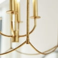 thumbnail image 3 of 6812-4-74-Quorum Lighting-Mantle - 4 Light Entry Foyer In Traditional Style-28.5 Inches Tall and 15 Inches Wide-Gold Leaf Finish    -Traditional, 3 of 7