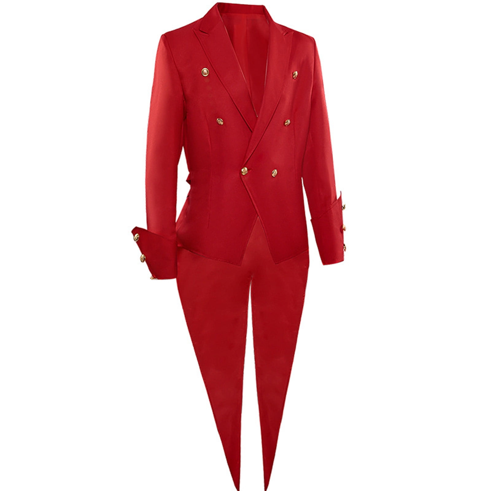 Red tailcoat jacket best sale