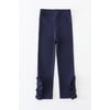 Abby & Evie Navy ruffle girl legging