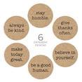 thumbnail image 3 of Be Kind Stickers - Multiple Message / 1.5" Kraft Stickers For All Occasion Use / 500 Motivational Stickers, 3 of 6