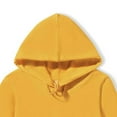 thumbnail image 4 of Ulanda Youth Hoodie Sweatshirt,Boys Girls Hooded,Hoodies for Teen Girls Fashion Fleece Pullover Tops Kids Clothes (Yellow, 5-6 Years), 4 of 6