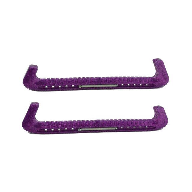 Guardog Top Notch Hard Protectores De Patines Ajustables - Purple Glitz