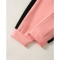 thumbnail image 7 of 5T Baby Girls Outfits 6T Girls Fall Winter Clothes Little Girls Long Sleeve Letter Print Hooded Top Pants 2PCS Set Pink, 7 of 7