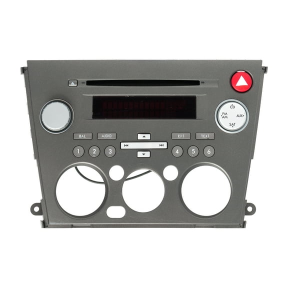 Restored 200709 Subaru Legacy AM FM Radio Single Disc Player Receiver 86201AG69B P204UN (Refurbished)