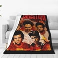 thumbnail image 2 of One Music Direction Flannel Blanket Air Conditioning Blanket Nap Blanket Sofa Throw Blanket Throw Blankets 50"X40", 2 of 6