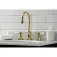 thumbnail image 4 of Kingston Brass KS2982BPL Bel-Air Widespread Bathroom Faucet with Brass Pop-Up, Polished Brass, 4 of 8