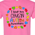 thumbnail image 4 of Inktastic I Love My Cousin Autism Awareness T-Shirt, 4 of 5