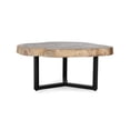 thumbnail image 3 of Pemberly Row Transitional Live Edge Coffee Table Natural in Natural, 3 of 5