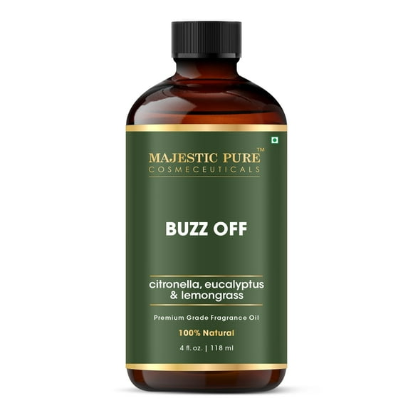Aceite Esencial Majestic Pure Buzz Off Citronela Eucalipto 118 ml
