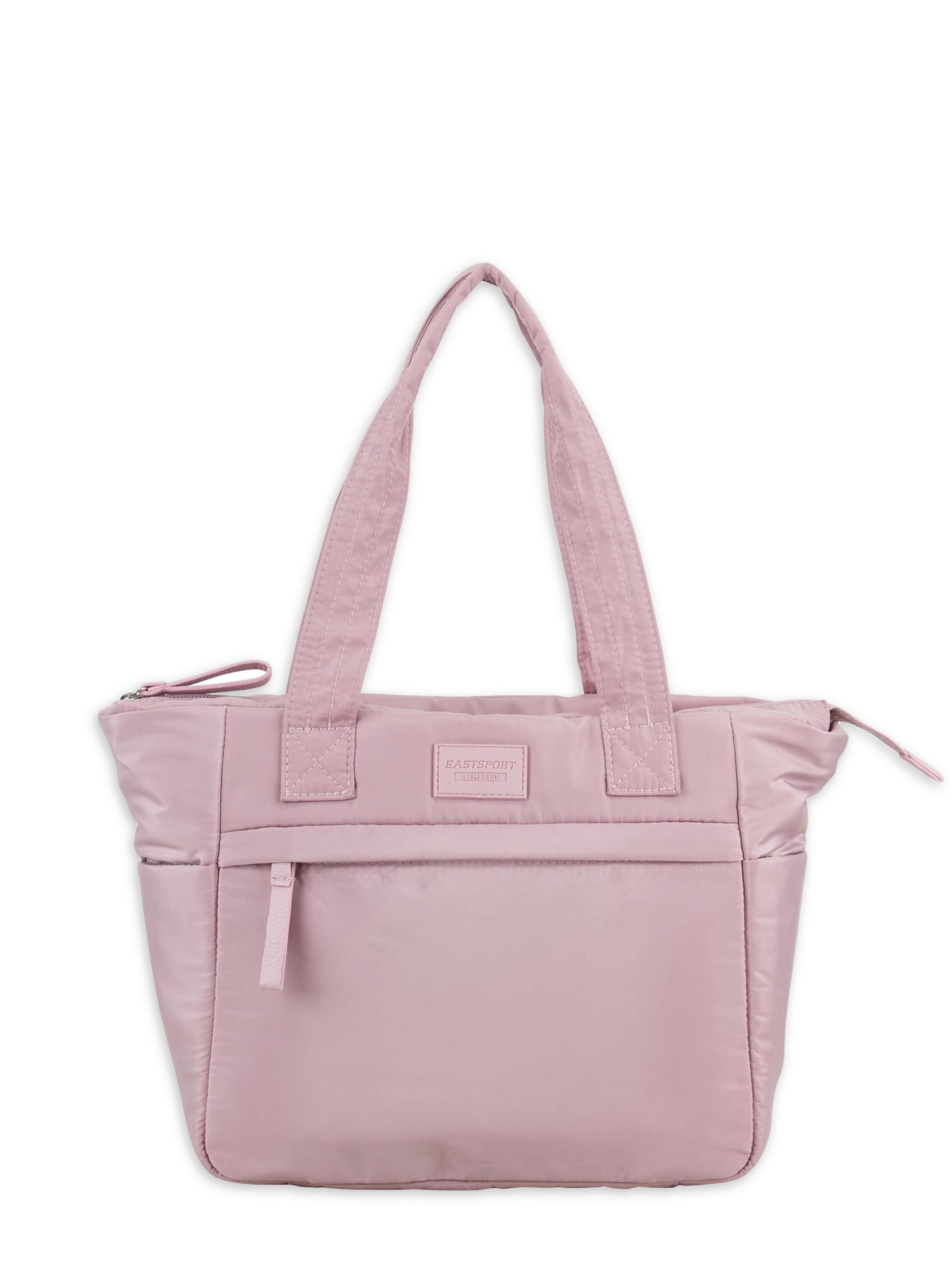 Eastsport Limited Mini Soft Puffy Tote, Purple