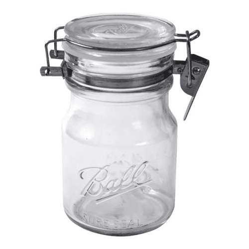 ball mason jar with handle and lid