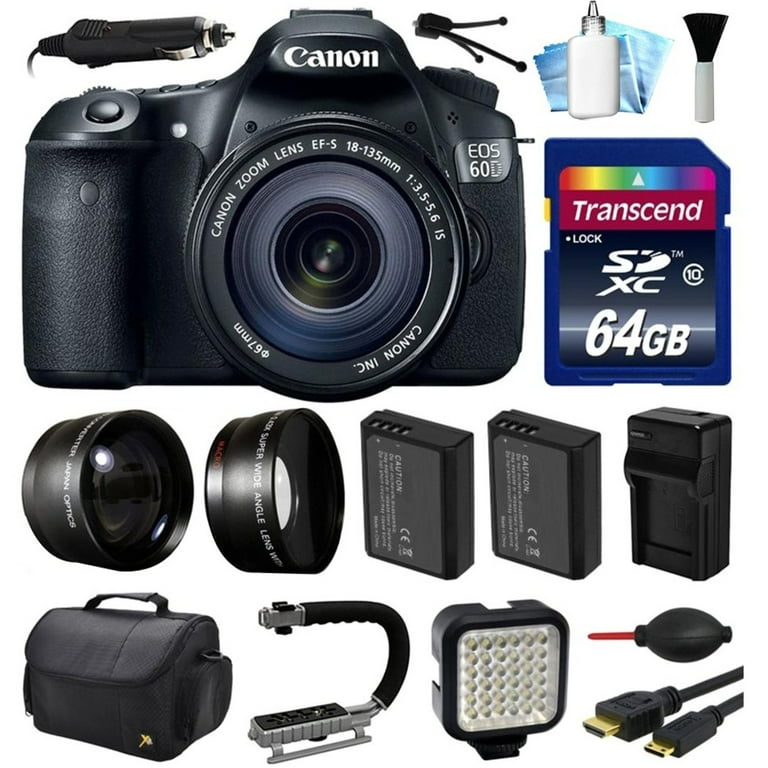 Bundle Canon EOS 60D SLR Digital Camera with 18-135mm IS Lens