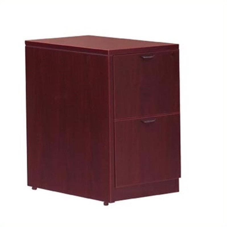 Offices To Go 2 Drawer Vertical Wood File Pedestal With Lock