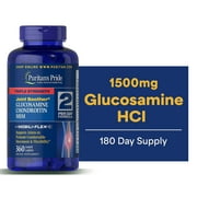 (2 pack) Puritans Pride Triple Strength Glucosamine, Chondroitin and Msm Joint Soother, 360 Count