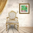 thumbnail image 3 of Kouta, Flora 26x26 Gold Ornate Wood Framed with Double Matting Museum Art Print Titled - Tropical Garden, 3 of 4